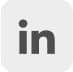 LinkedIn logo with the letters “in” in bold lowercase, set in dark grey on a light grey square background.